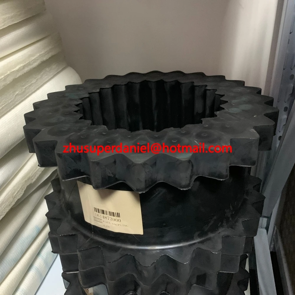 1614873900 black rubber coupling element for AC compressor