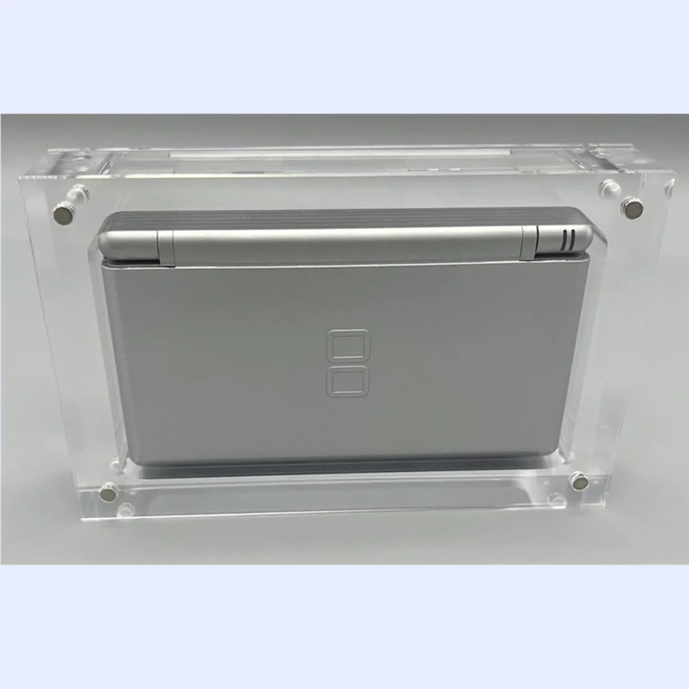 High Quality Ultra High Definition Acrylic Collection Display Protective Box for Nintendo DS Lite/NDSL Clear Boxes
