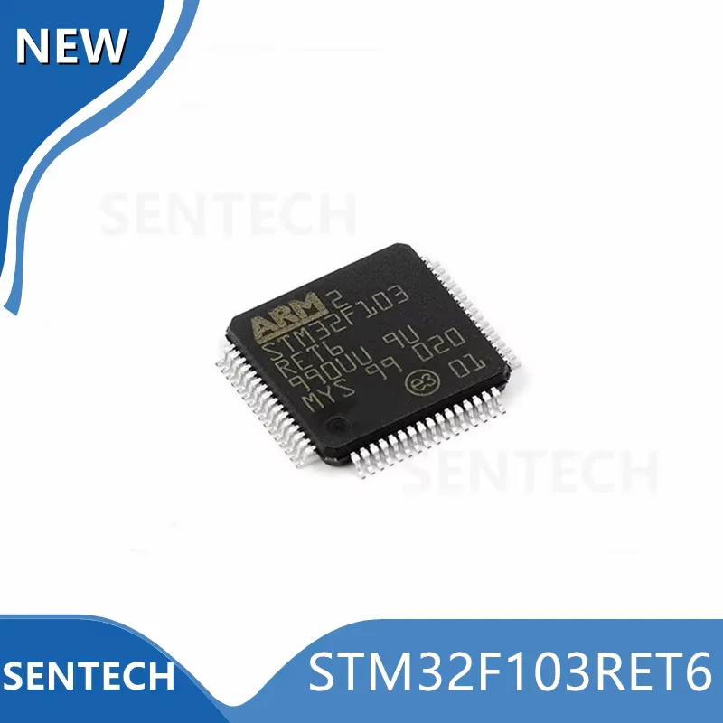 

5 шт./лот, новый оригинальный микроконтроллер STM32F103RET6, 32-бит, 72 МГц, 512 КБ (512 К x 8), флэш-память 64LQFP, быстрая доставка
