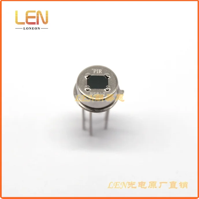 10PCS BS612 pyroelectric infrared sensor used for anti-theft alarm, sensing door, automatic lighting fixtures