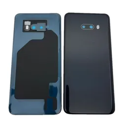 With Camera Lens Replacement Parts For LG V50S ThinQ Battery Cover Back Glass Battery Cover Rear Door Panel Housing Case