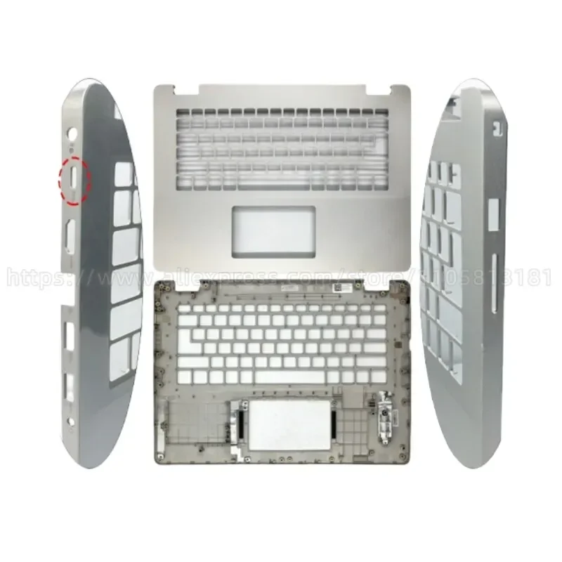 For Dell Vostro 3400 3401 3405 Palmrest Upper Case Top Cover Keyboard Bezel Assembly Replacement