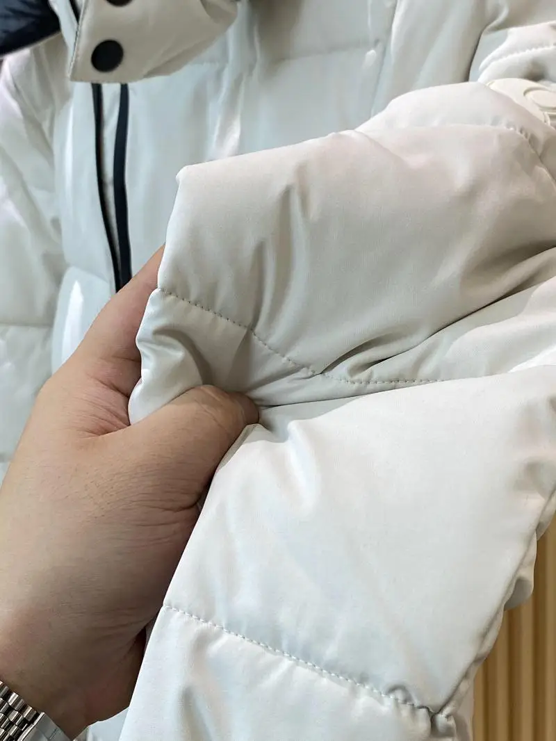 Men's Autumn Winter High Loing Cotton Jaet Hooded Removable Warm Thiened Casual Faion Stand Fit Youth Outerwear