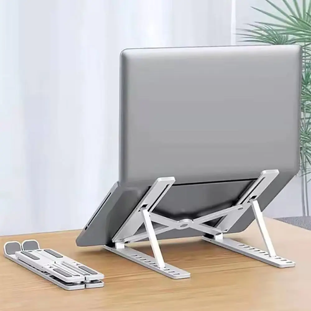 Portable Universal Laptop Stand Foldable Non-slip Notebook Holder Adjustable Laptop Cooling Base for Laptop/Tablet/phone