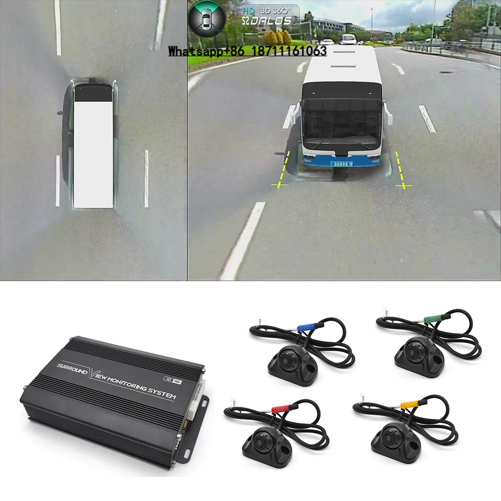 

Universal 3D 360 Panoramic System for RV/Moorhome with AI Detection and Alarm