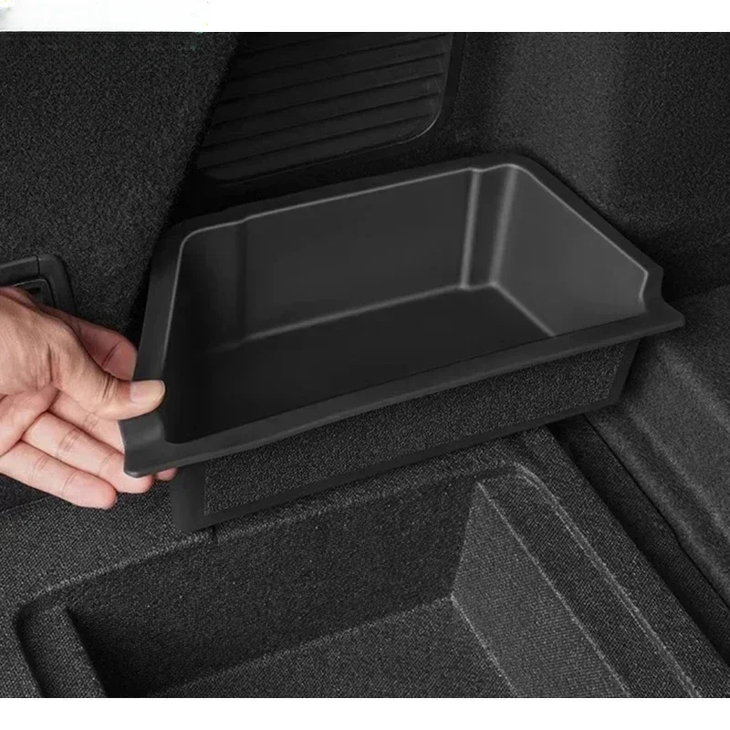 

For Lixiang L6 L7 2024 Restyling Car Styling Rear Trunk Side Cover Storage Box Trunk Hidden Storage Box Auto Accessories