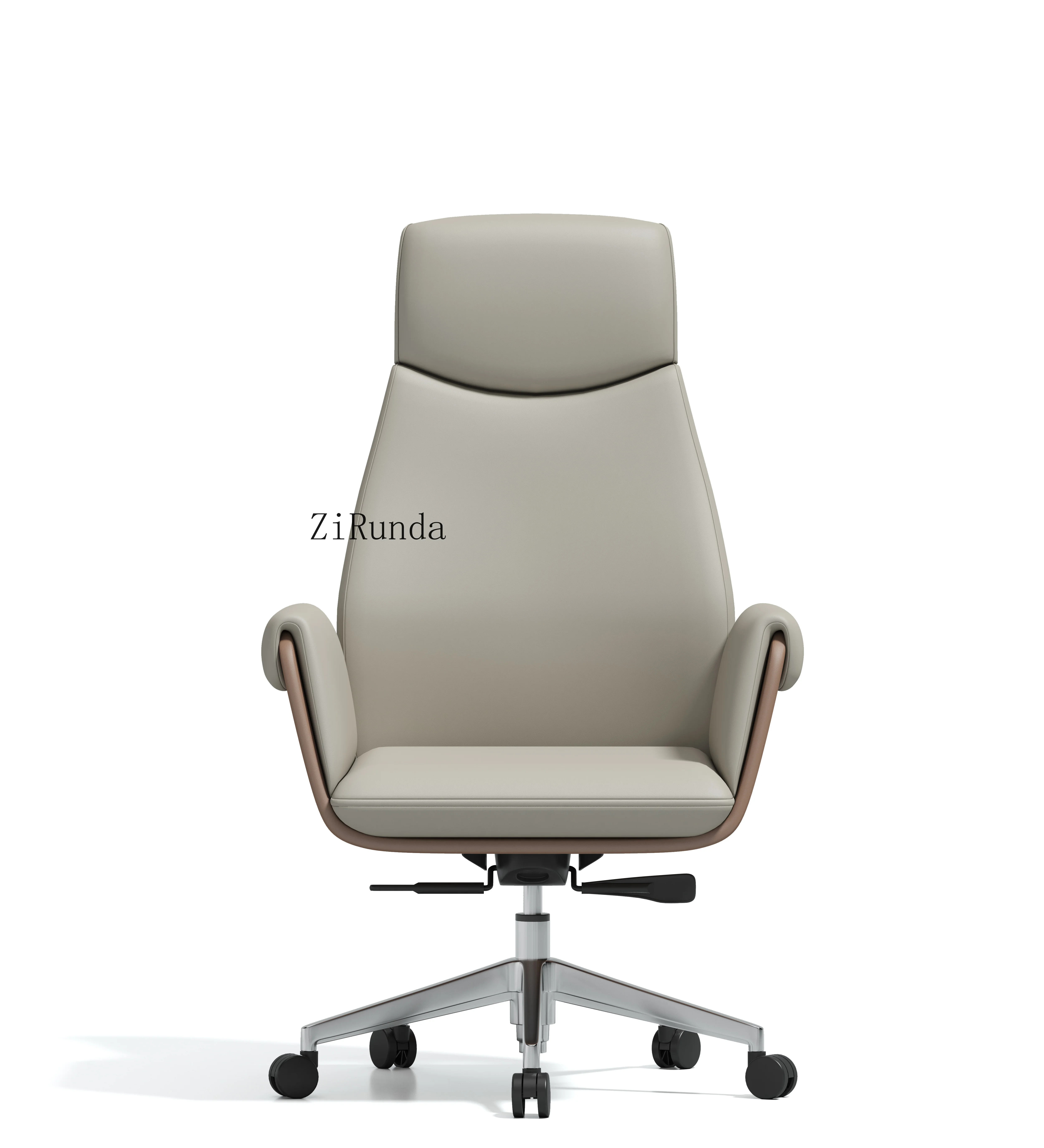 Modern leather office boss chair, office manager chair