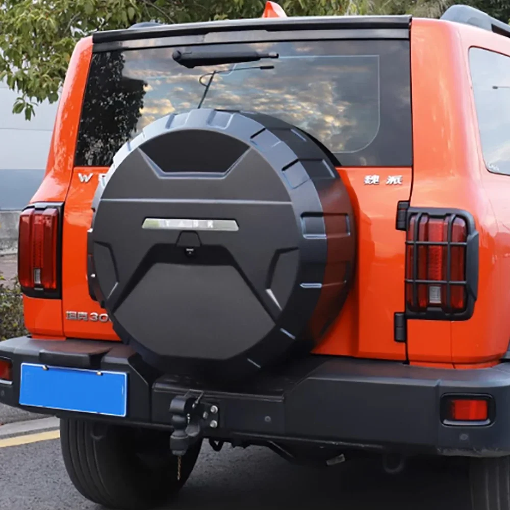 Spare Tire Cover Full Package Exterior Decoration Modification Tailgate Tire Cover For Tank 300 2021 2022 2023 Car Styling