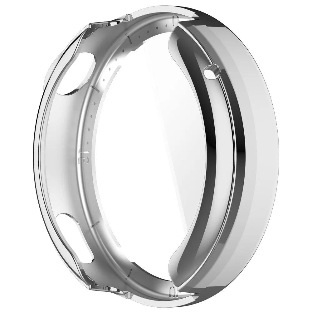 TPU Protective Case with Scale Full Coverage Frame Bumper Soft Anti-Scratch Screen Protector for Huawei Watch GT6 41mm