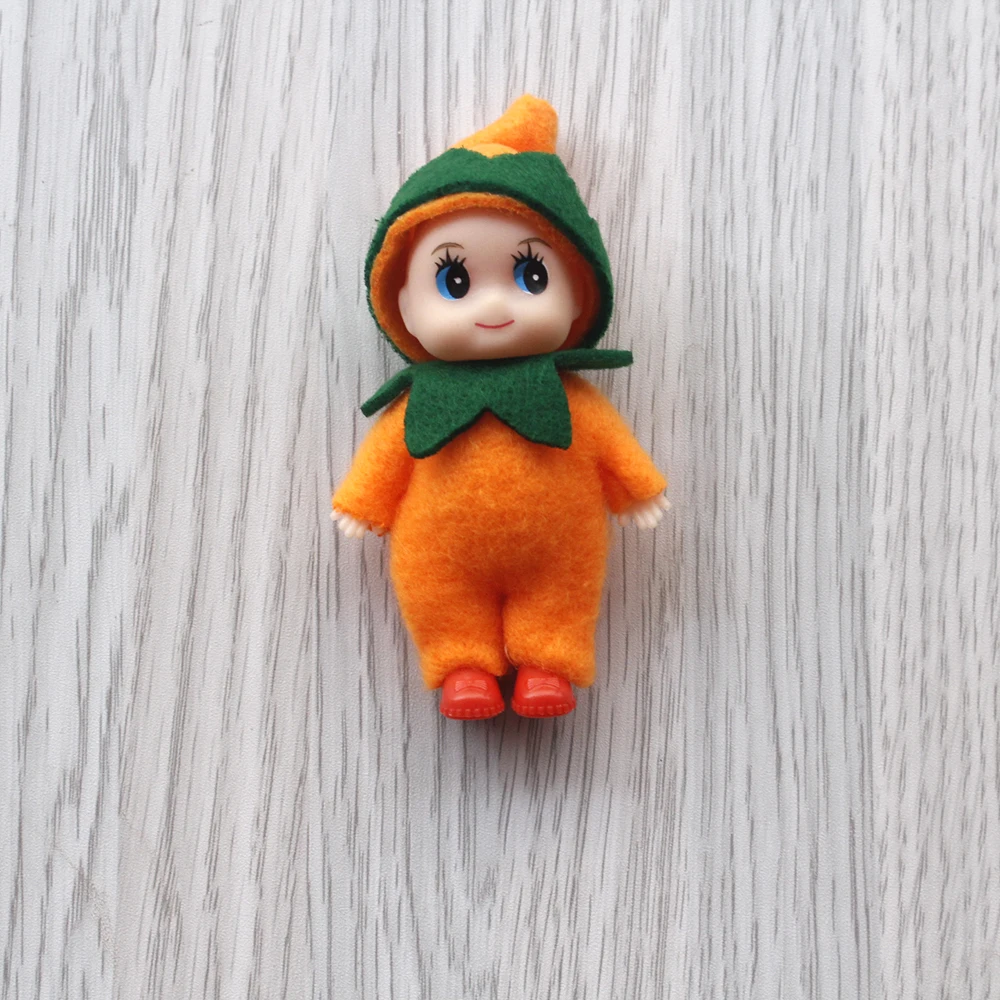 prankster christmas elf Halloween Wizard Dolls 7cm Baby Elf Dolls with Movable Arms Legs Doll House Accessories