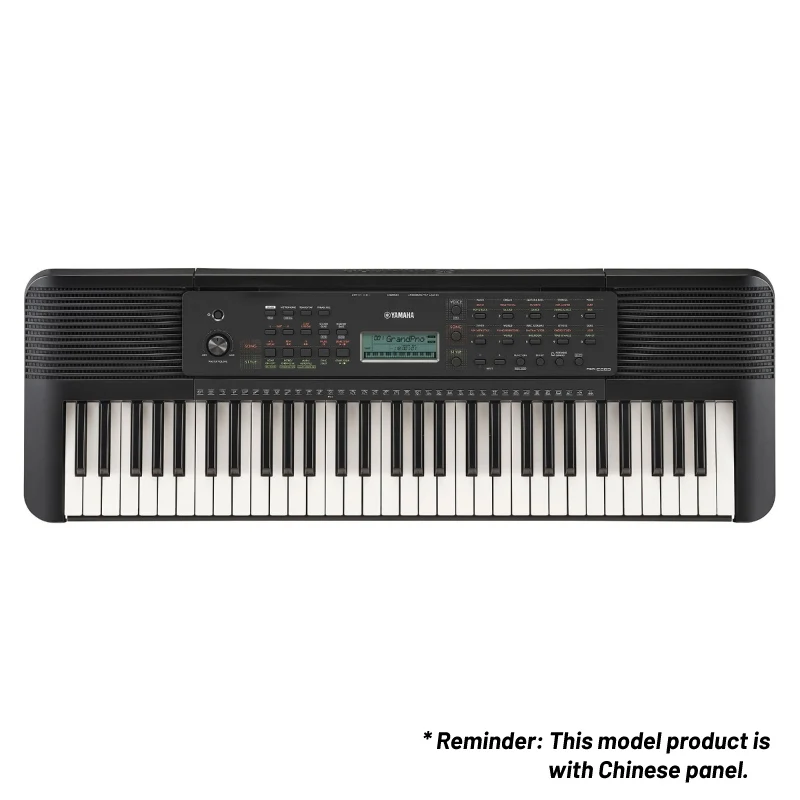 

YAMAHA PSR-E283 61-Key Portable Keyboard for Beginners with Music Rest, Power Adapter, 410 Timbres, 150 Rhythms