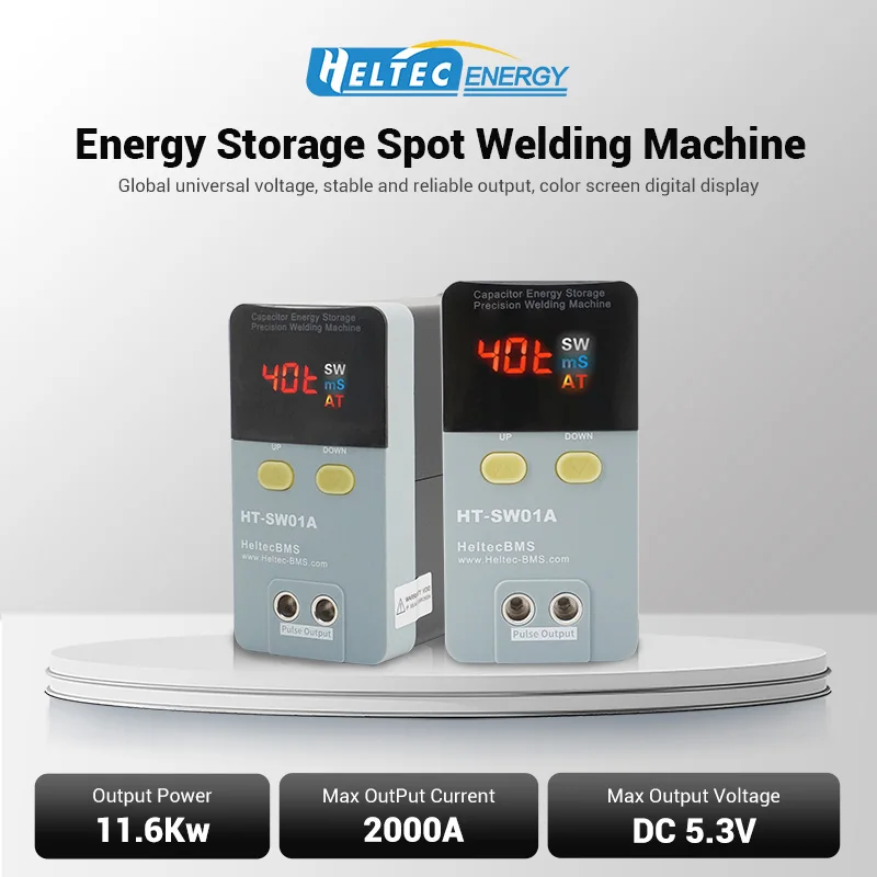 Heltec HT-SW01A 2000A Battery Spot Welder/Storage Capacity 10.6KW Spot Welding Machine for 18650 Nickel Plating 0.2mm