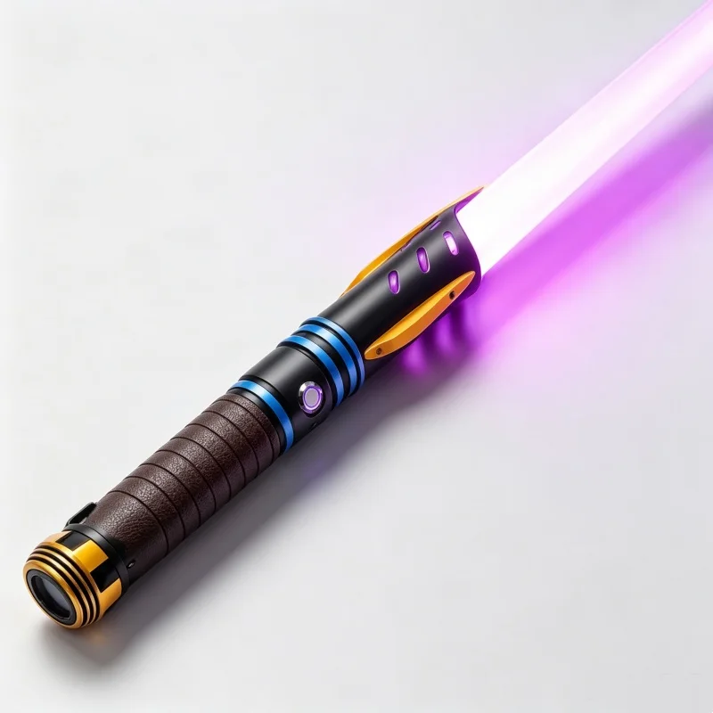 TXQSABER SNV4 Lightsaber ET1 Neo Pixel Bluetooth App Control Smooth Swing Metal Hilt Color Shift Blaster Cosplay Light Sword Pro