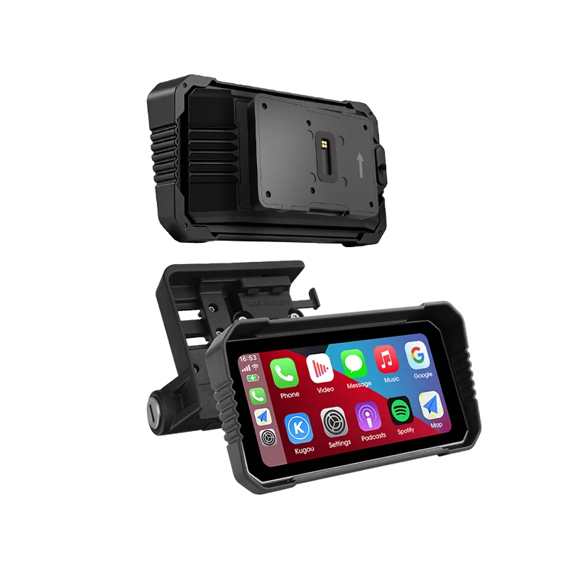 6,25 Zoll Jansite für BMW R1200GS/ R1250GS/ R1300GS /S1000XR Motorrad Carplay 1080p DVR für GPS-Navigation Moto