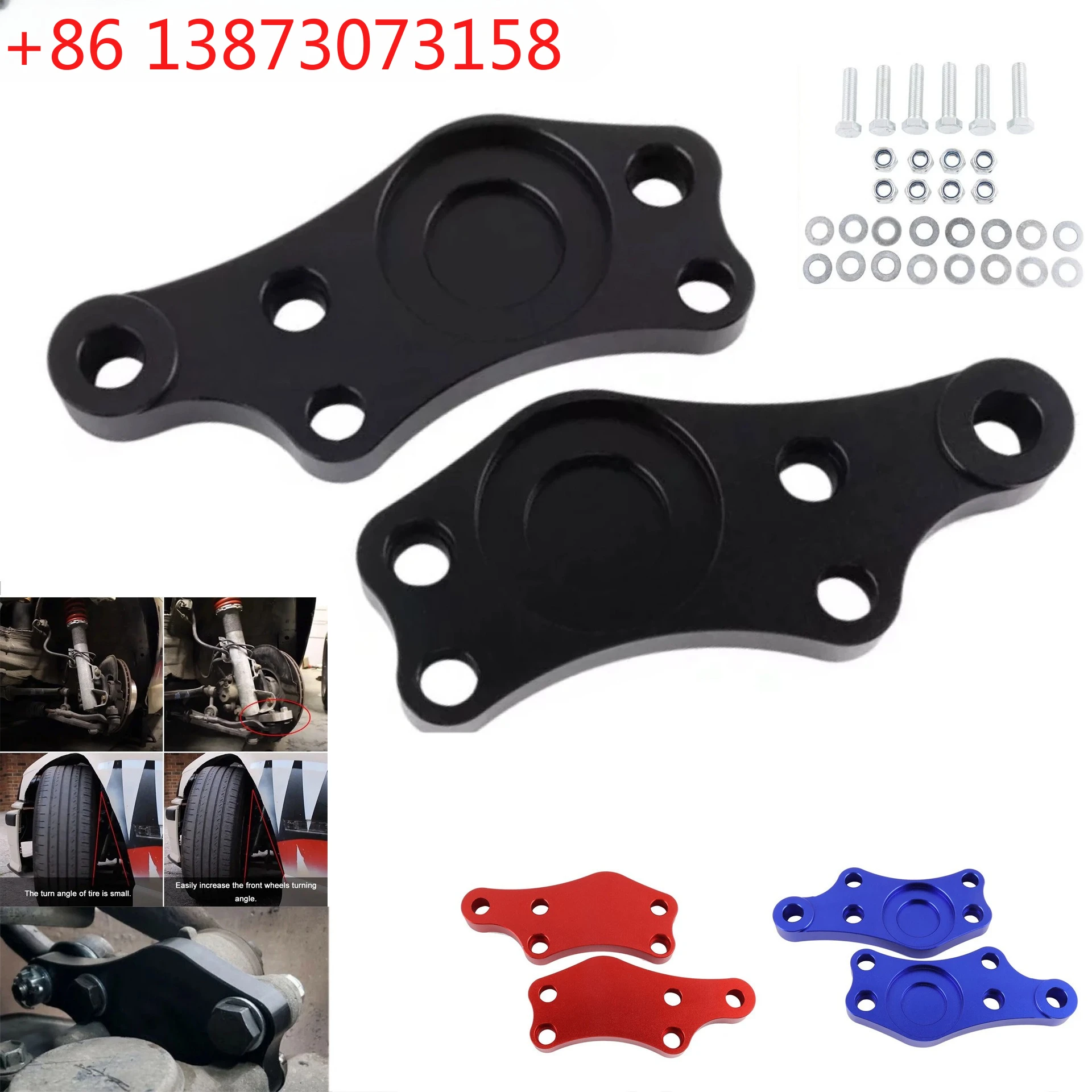 Modified Performance Parts for Toyota Mark II JZX100 Aluminum Drift Steering Lock Adapter racing