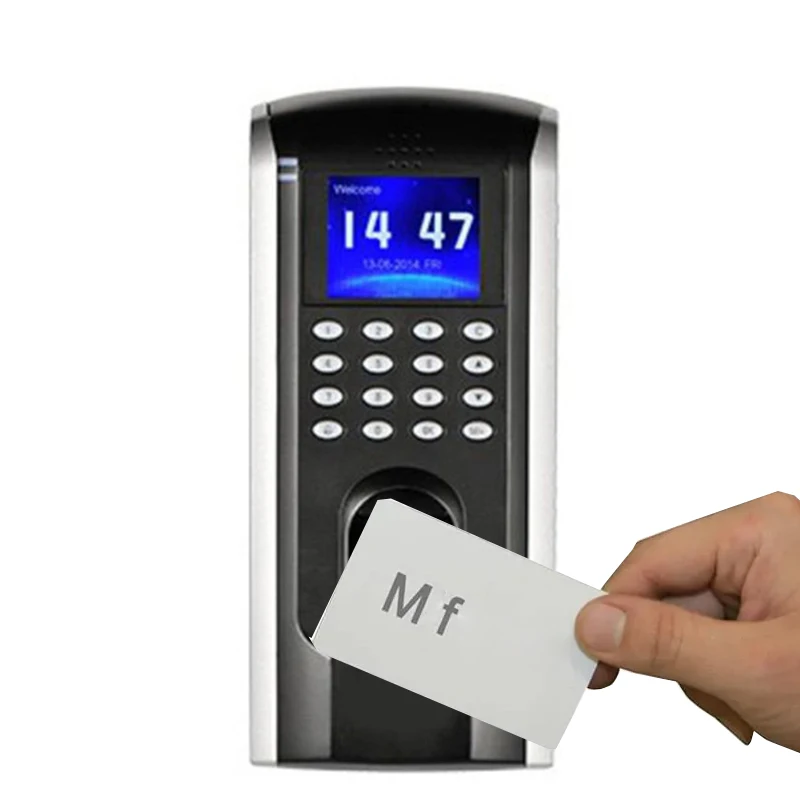 

SF200-IC biometric fingerprint+RFID 13.56M hz IC card access control attendance terminal