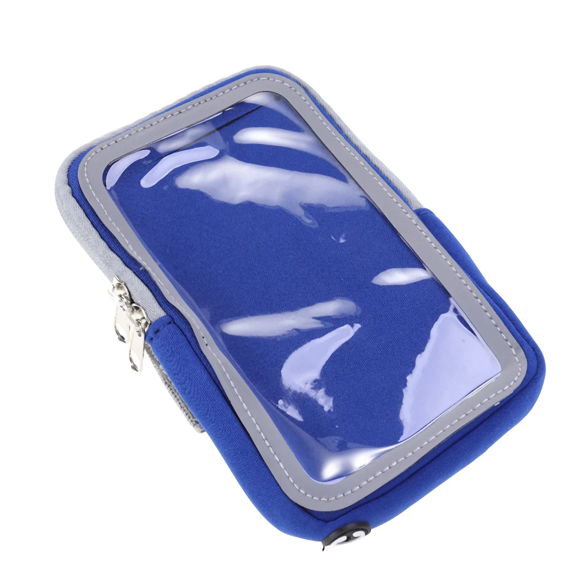 حزام ذراع للهاتف لشاشات 6 بوصة داكرون مقاوم للماء وخفيف الوزن وقابل للتعديل وحزام عالي المرونة للجري والمشي