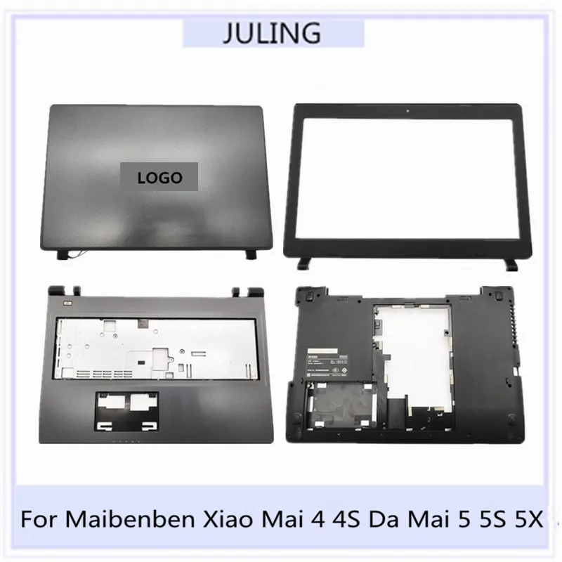 For Maibenben Xiao Mai 4 4S Da Mai 5 5S 5X Laptop Top Case LCD Back Cover/Front Bezel/Palmrest/Bottom Housing Door Case/Hinges