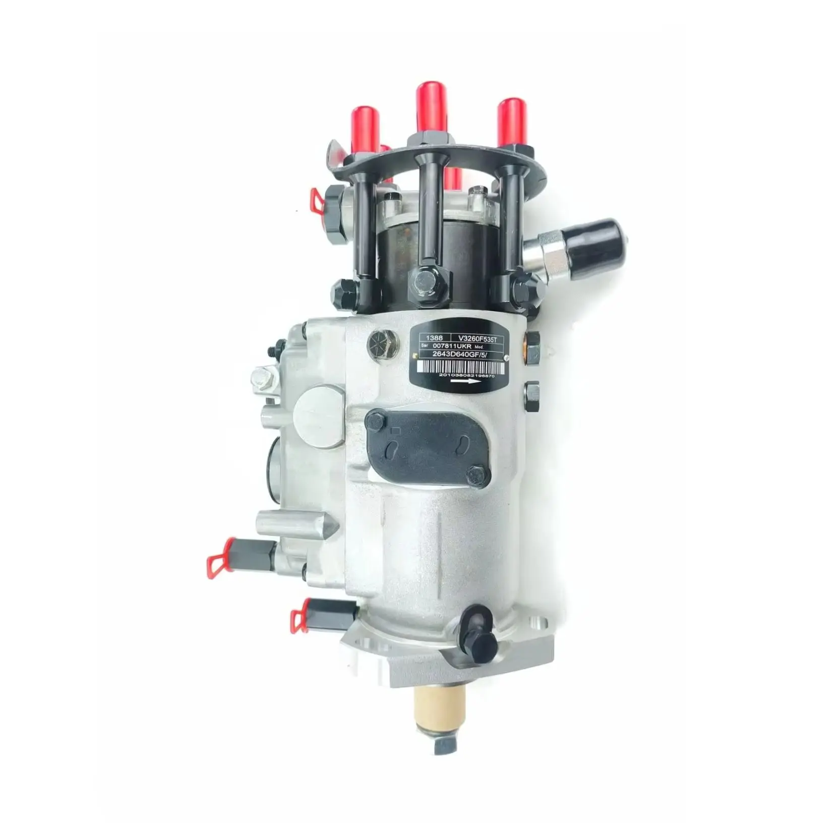 V3260F535T 2643D640 12V Built-in Solenoid Valve Diesel Rotor Fuel Pump OE Spec Replacement for Perkins 1006TG2A Engine