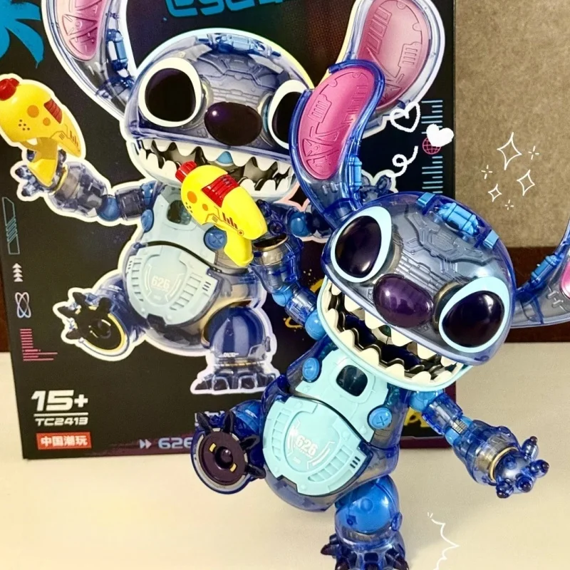 

Genuine Stitch Figures Lilo & Stitch Experimental Subject 626 Action Anime Figure Kawaii Figurine Birthday Gift For Kids Toy