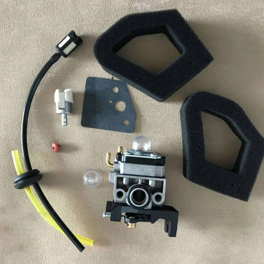 

Carburetor Air Filter Fuel Line Kit For GX25 GX35 HHB25 ULT425 UMS425 UMK425 Brushs Cutter Trimmer Lawn Mower Generators