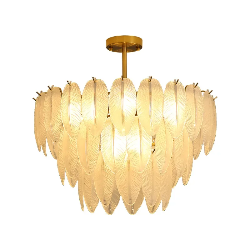 Salón, candelabro, lujo ligero, francés, lámparas, moderno, simple, atmosférico, lujo