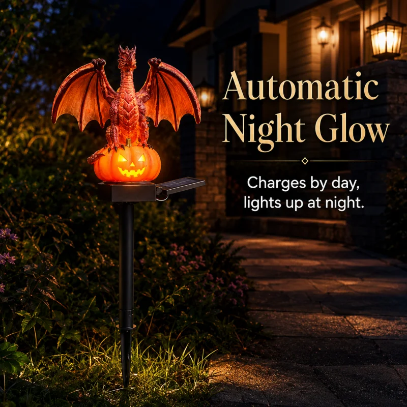 Solarna lampa ogrodowa w kszta – Outdoor Lighting Halloween recenzja i cena