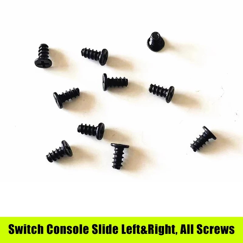 All Replacement Screws for Nintendo Switch OLED/Switch Console,Joy-Con Grips Gamepads Screws,Switch Slide Repair Screws