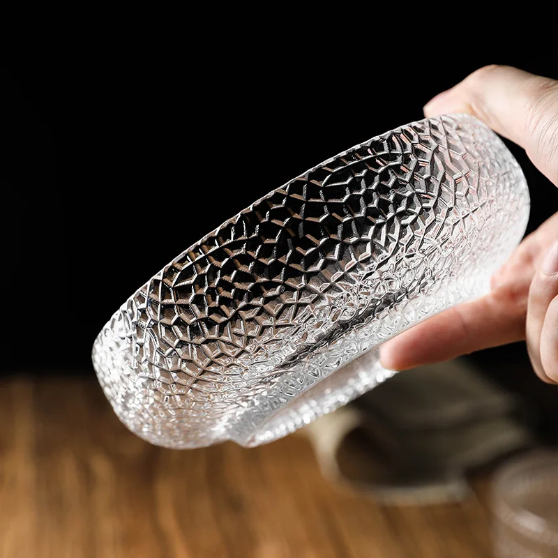 

Прозрачная стеклянная салатница для домашней кухни, супа с лапшой, сервировочное блюдо для фруктов