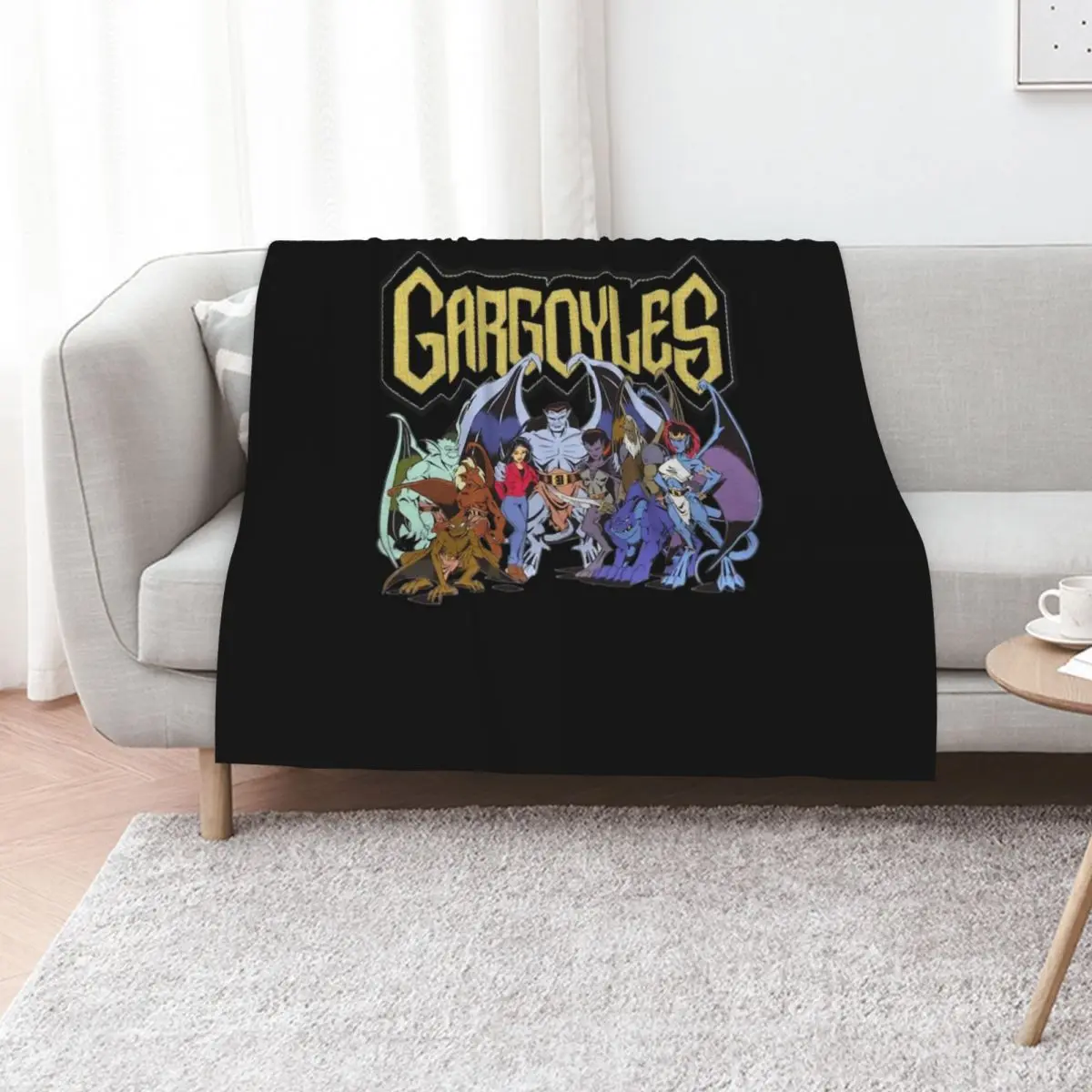 Gargoyles The Origin Essential T-Shirt Throw Blanket Flannels manga anime Fashion Sofas Thermals For Travel Soft Plaid Blankets
