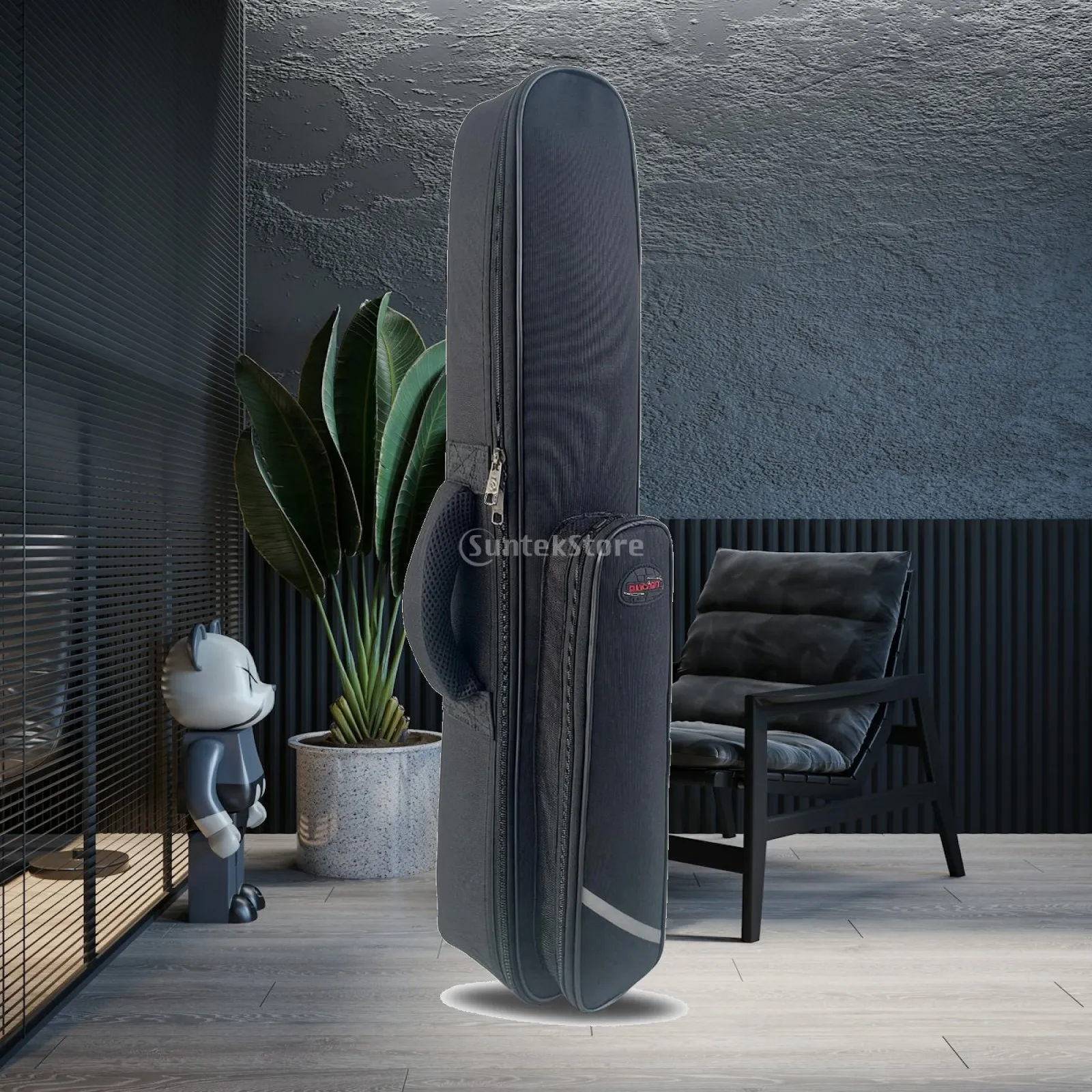 Industrial Carrying Case Lightweight Oxford Cloth Music Instrument Bag with Handle for Electronic Wind Instrument Transport