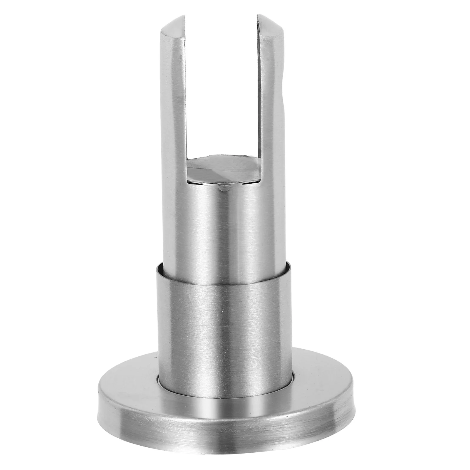 

Stainless Steel Partition Bracket Feet for Bathroom Toilet Fittings Silver Hardware Easy Installation Restroom Metal