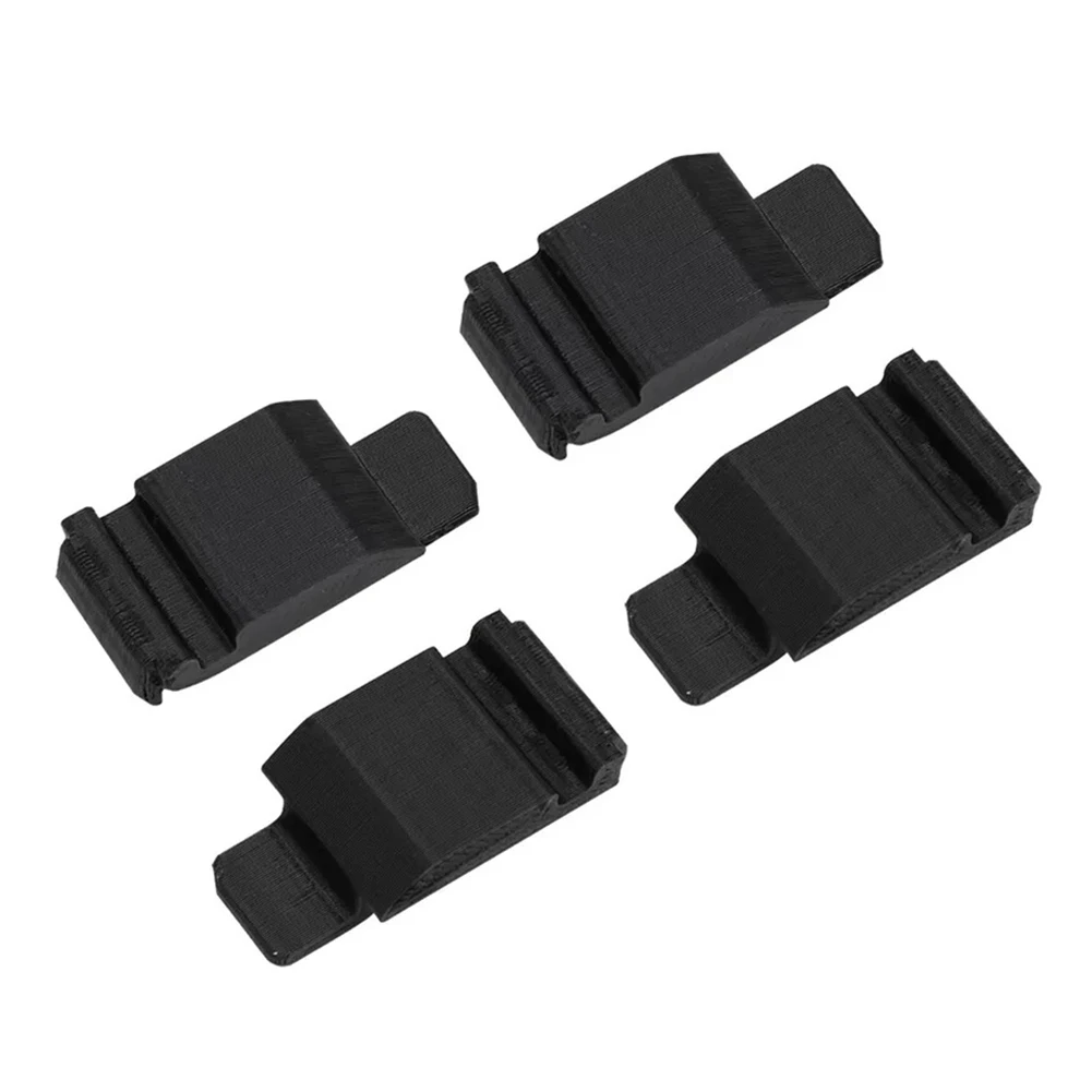 A82U-4PCS Front Rear Strikers Door Lock Striker Door Lock Rubber Fixing Parts For Mercedes W123 W126 240D 280E 300D