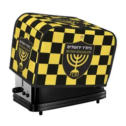 Beitar Jerusalem FC 2 Slice / 4 Slice Toaster Cover Protector Dustproof Kitchen Clean Tools Organizer