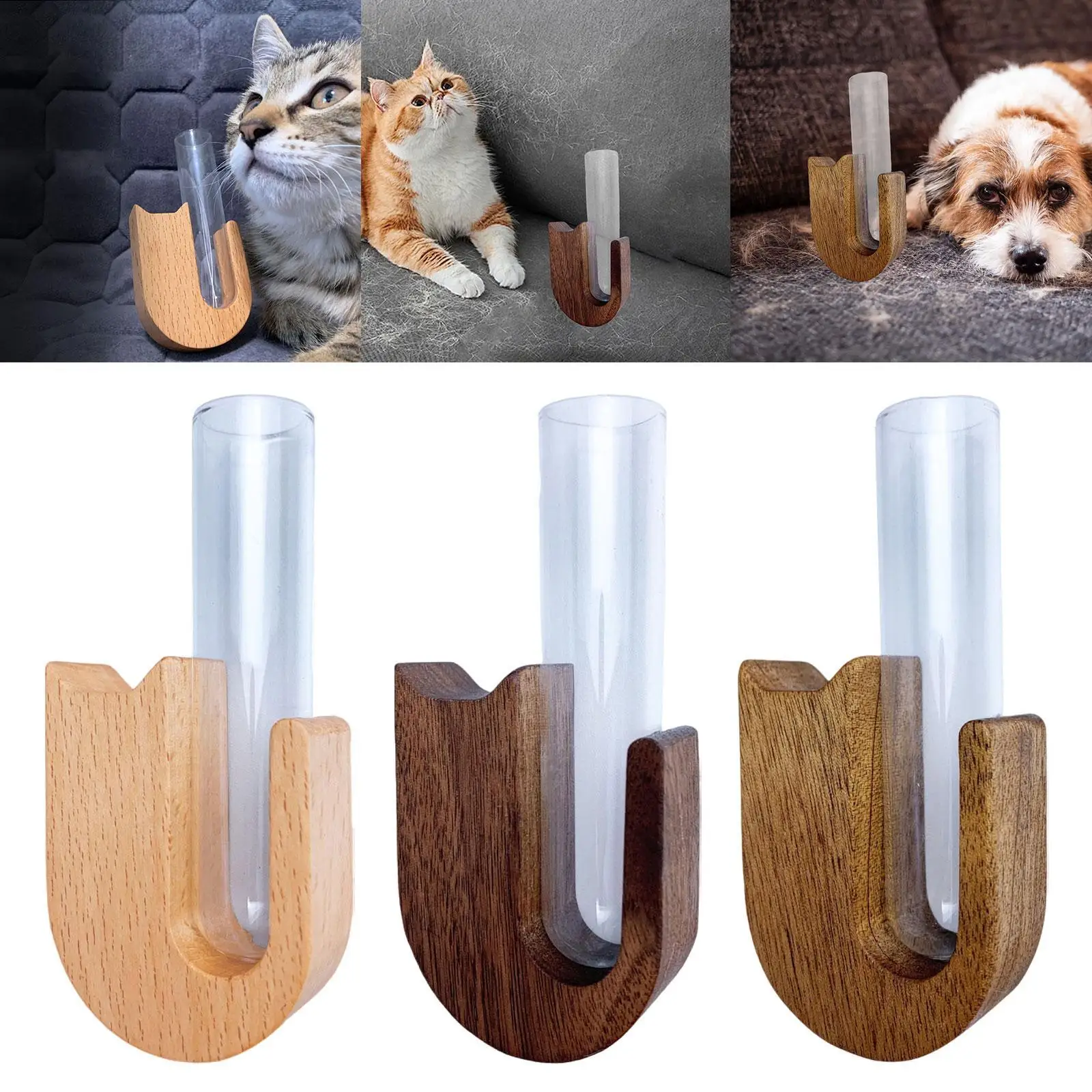 القط ويسكي جرة القط شعيرات زهرية معلقة حلية ديكور المنزل الحيوانات الأليفة اللحية جمع زجاجة الحيوانات الأليفة الشعر الحيوانات الأليفة اللحية جامع