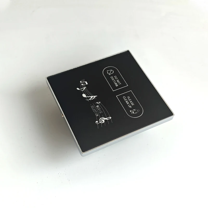 Smart Hotel Room Custom Smart Control Systems Wand-Touch-Schalter mit integriertem DND- und Clean-Taste