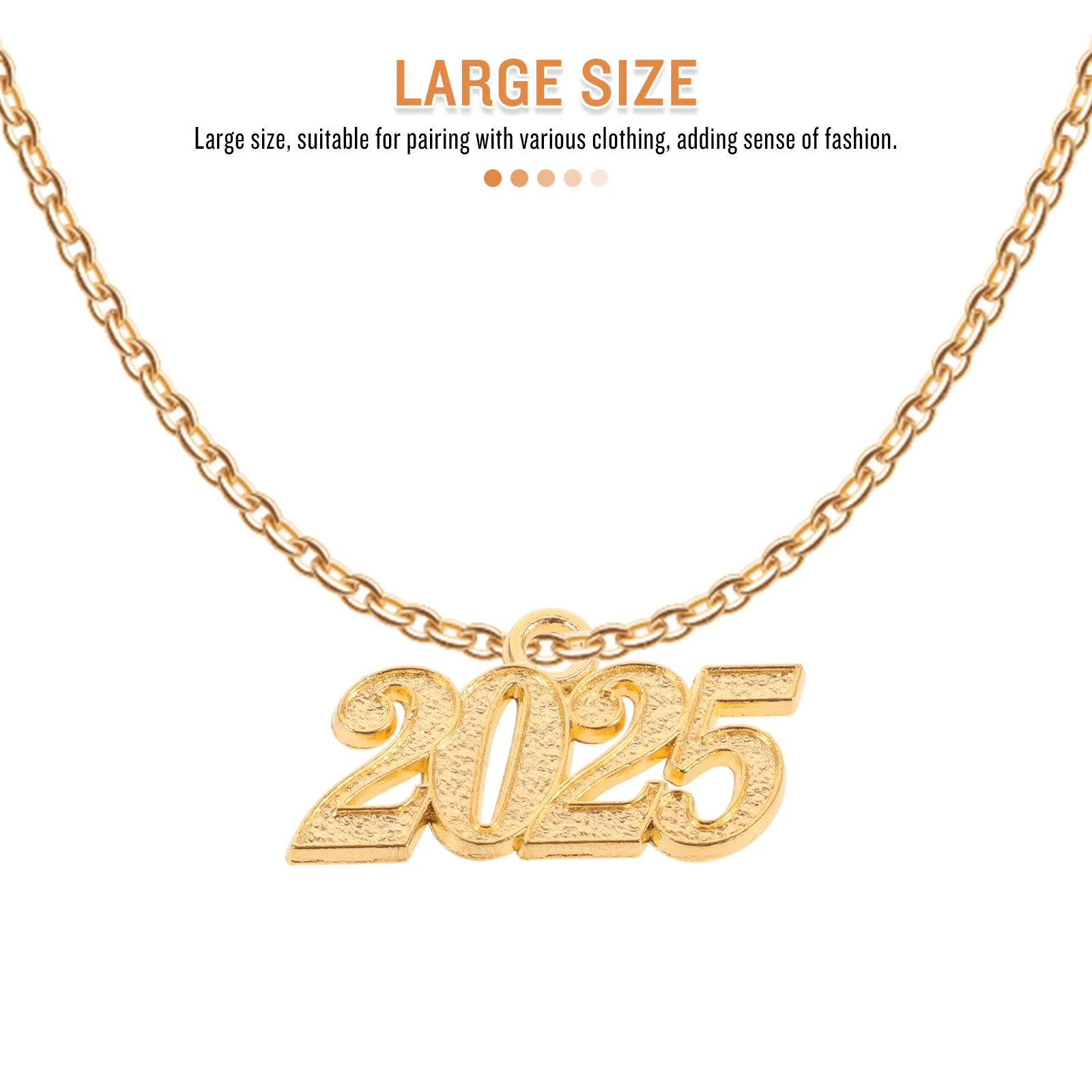 

12pcs Digital Pendant Ornaments 2025 Zinc Alloy Charms for Necklace Bracelet Earrings DIY Jewelry Making Crafts Lightweight