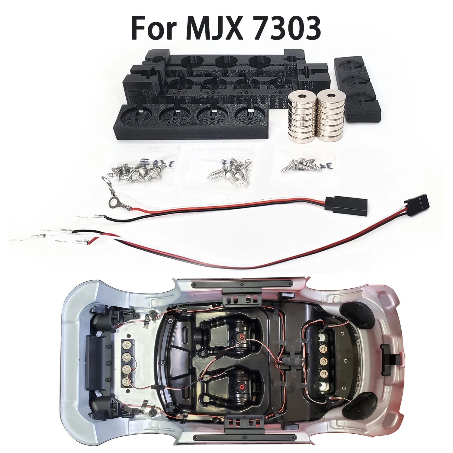 

MJX Моделирование Магнитная Всасывающая Колонка Корпуса Оболочки Для 1/7 Hyper Go mjxrc 7303 C3 Внедорожные Высокоскоростные RC Автомобили Часть