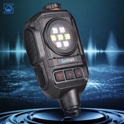 SenHaiX Portable Walkie Talkie Handheld Microphone with Type-C Connector Suitable for SenHaiX GT-12 HAM Radio