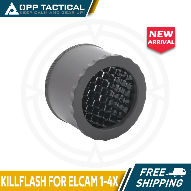 Aluminum Material CNC TECH Killflash Anti-Reflection Device for Elcan 1x/4x Optical Sight