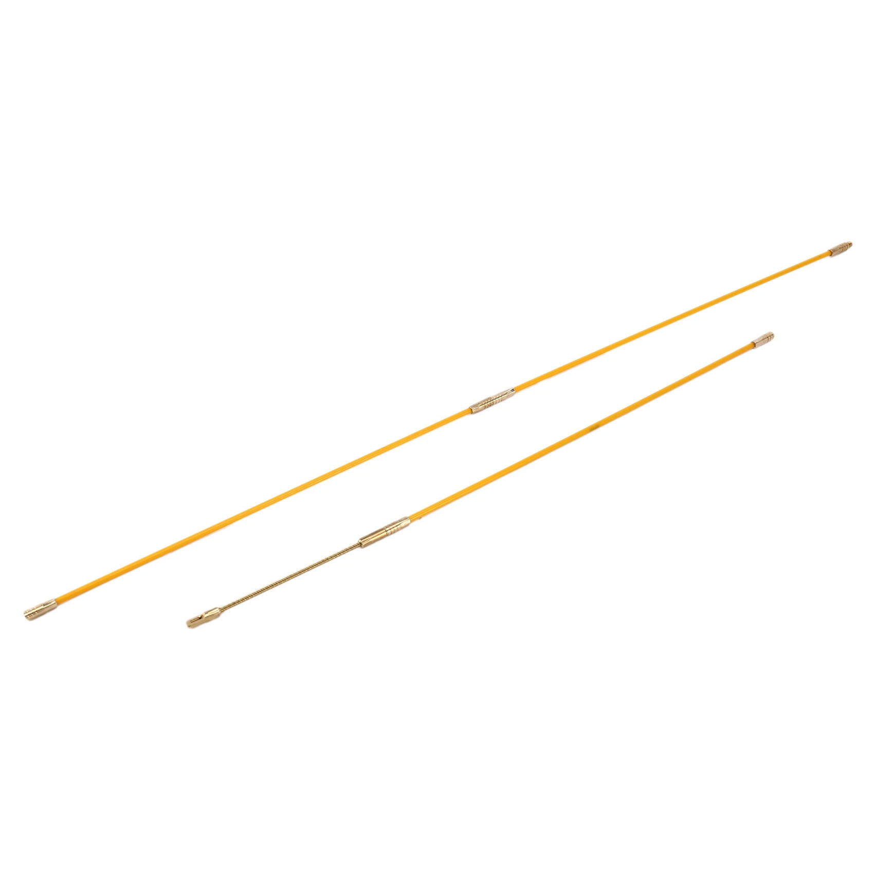 ABUI-Cabling Rods Fish Tape 10.83FT Fiberglass Electrical Cable Threader Running Puller In Case 20Rods X 33Cm