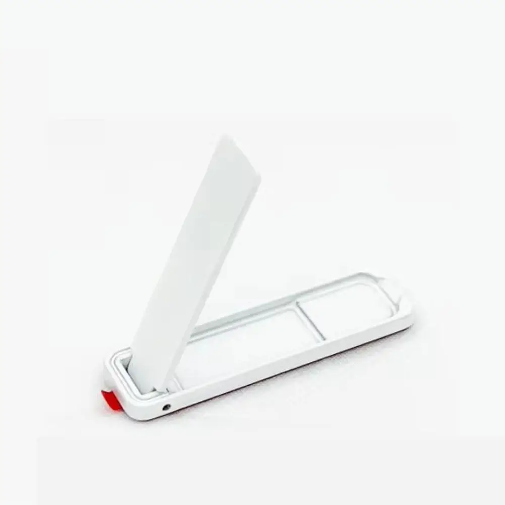 Desktop Mobile Phone Holder Desk Bracket Neutral Lightweight Bracket Metal Clamshell Bracket Multi-functional Portable E4K7