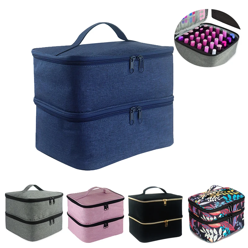 

Сумка-Органайзер для хранения лака для ногтей, 25x20x19 см