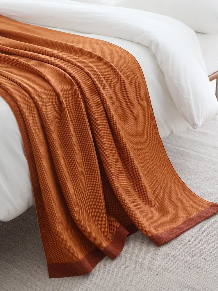 nordic-style-pure-color-flat-weave-edged-decorative-blanket-for-office-nap-sofa-tv-cover-summer-autumn-winter-spring-use