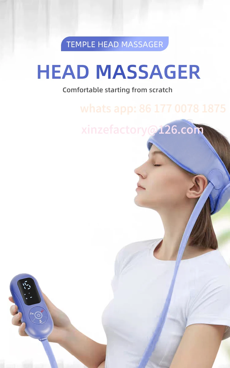 Customizable Soothe & Warm: Luxury Head Massager