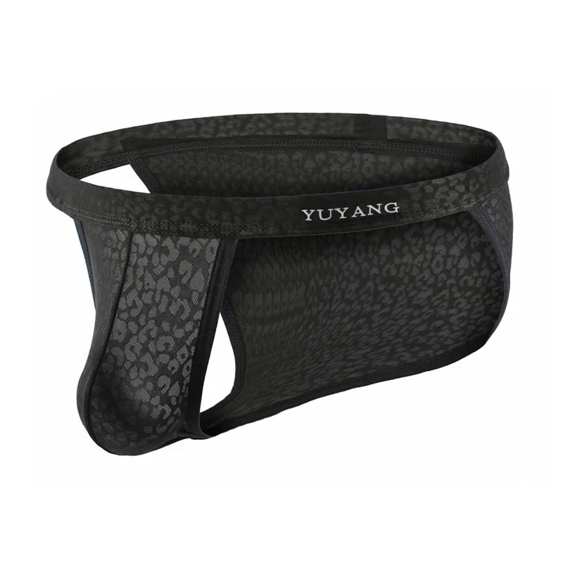 

Sexy Briefs Gay Underwear Hot Lace Mesh Transparent Men Briefs Nightwear Jockstraps Erotic Man Low Waist Underpants