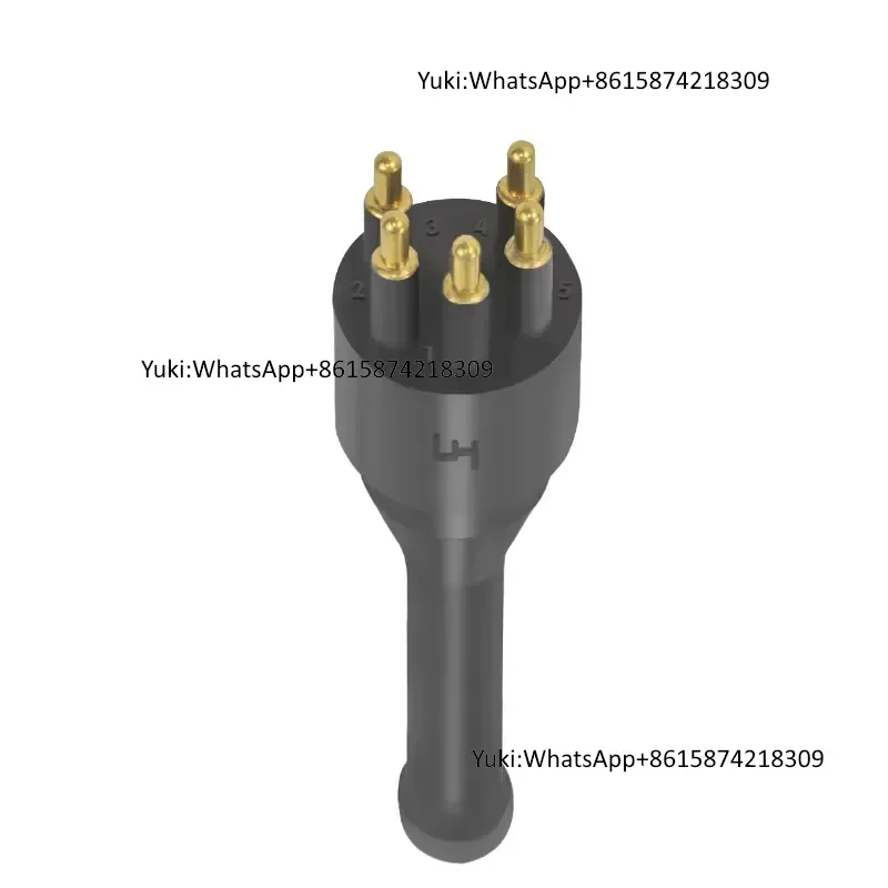 DC5M Male Dummy Plug Underwater Waterproof Connector Pluggable Deepsea Subsea Electrical Connection Connect for Subsea Equipment