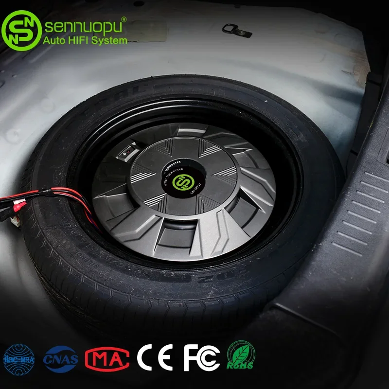 Sennuopu Car Woofer Subwoofers Spare Tire 10 inches Subwoofer for Car Music System