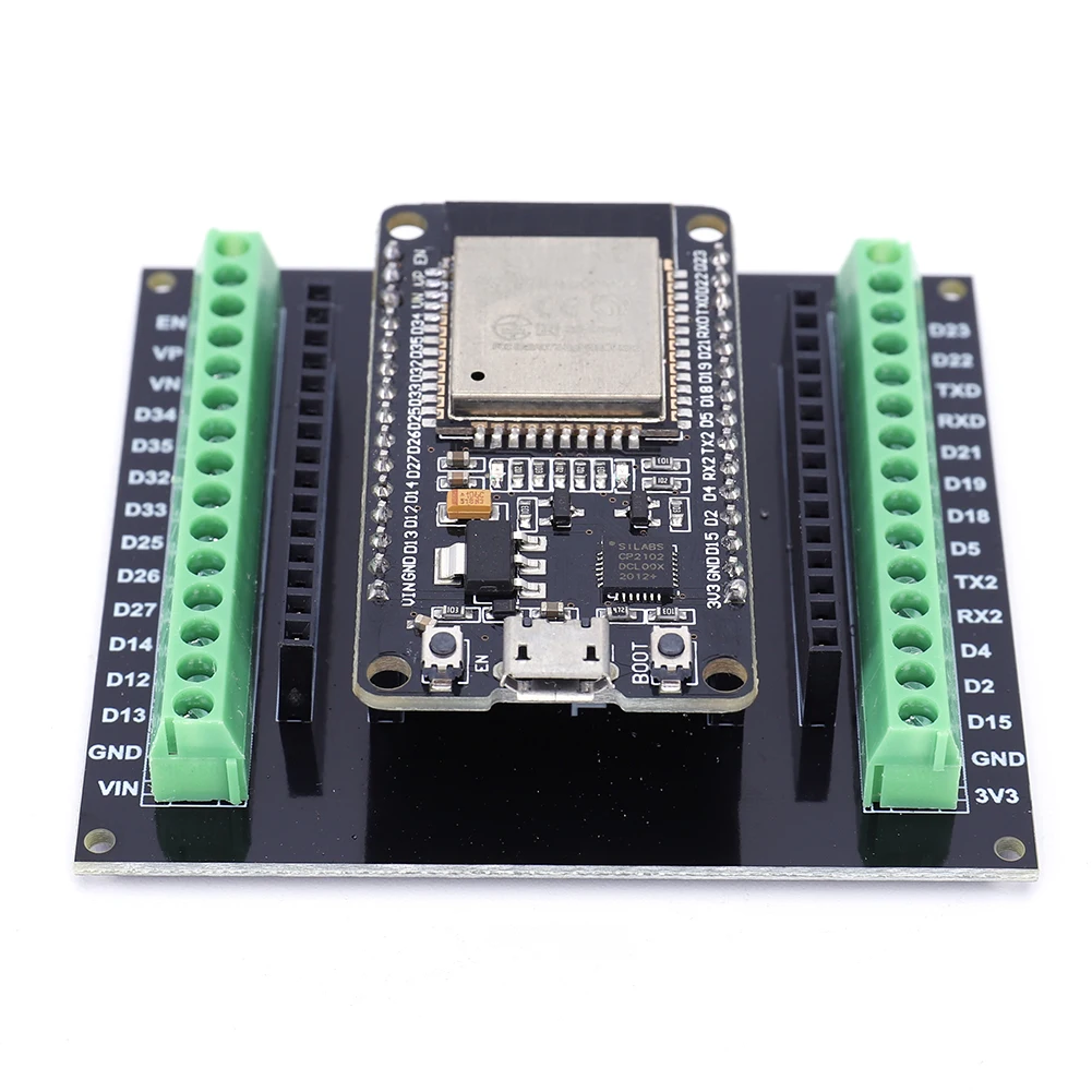 

Макетная плата ESP32 CP2102 NodeMCU-32S Lua 30Pin GPIO 1 в 2, макетный модуль, двухъядерный процессор, Модуль малой мощности