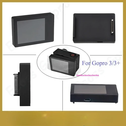 

Для gopro Hero 4 3 + 3 ЖК-экран BacPac для аксессуаров Gopro Hero3 Hero 3 + Hero 4, ЖК-экран